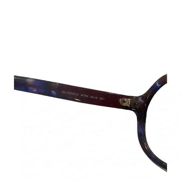 GUCCI GG 3620/F/S 6F7K8 Red and Blue Sunglasses - Picture 8 of 11